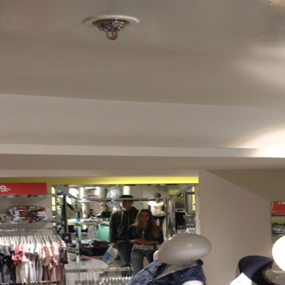 Fire Sprinkler System for Retail Store