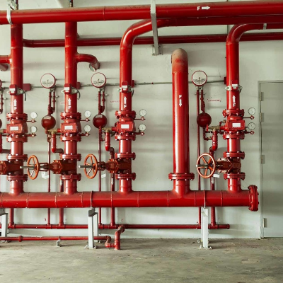 Fire Sprinkler System for Shopping Complex