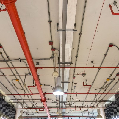 Fire Sprinkler System for Electrical Room