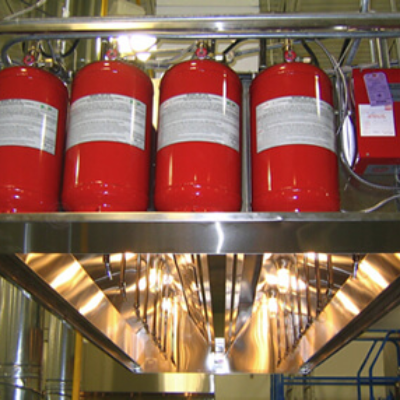 Fire Sprinkler System for Restaurant